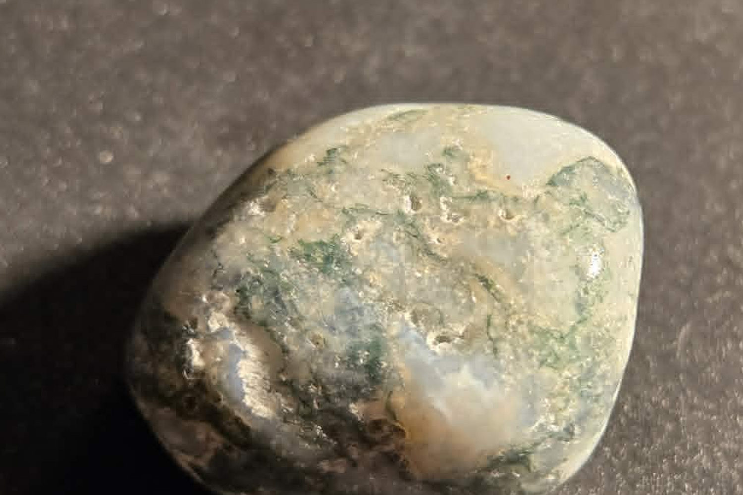 Moss Agate from the Rock and Crystal Secrets collection